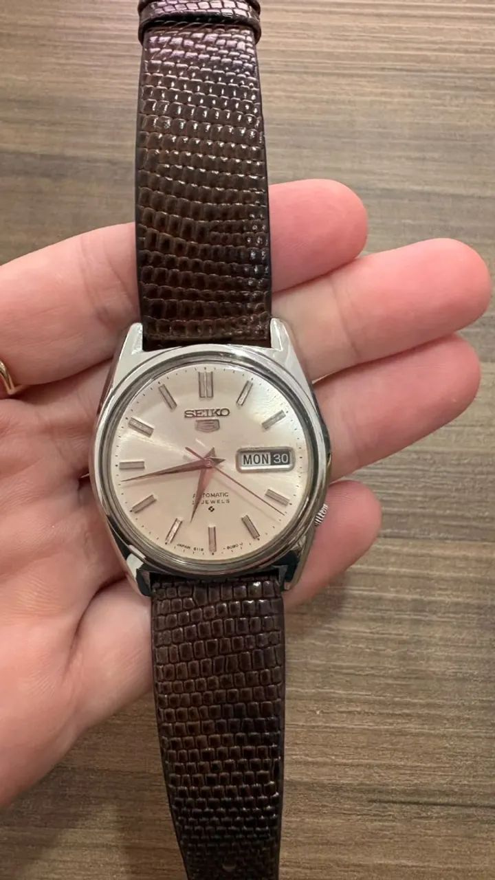 Relógio Seiko 5 Automático Vintage