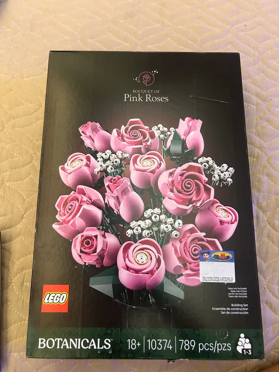 LEGO Botanicals Buquê de Rosas 10374; kit de construção com 12 rosas e 4 ramos 