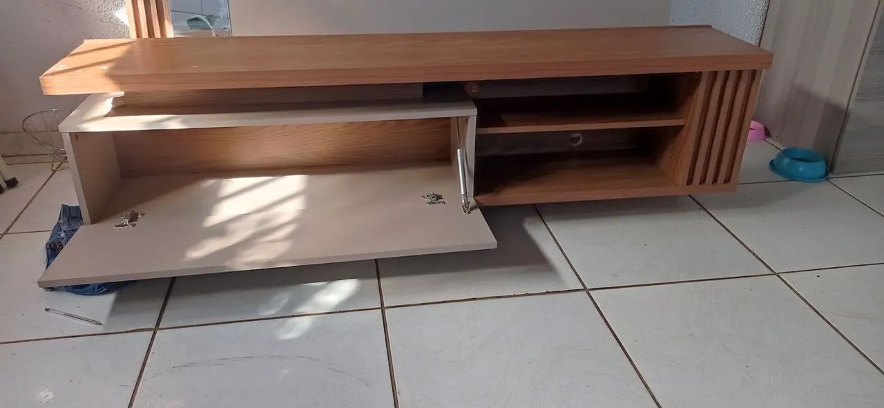 Painel para tv rack suspenso - Foto 3