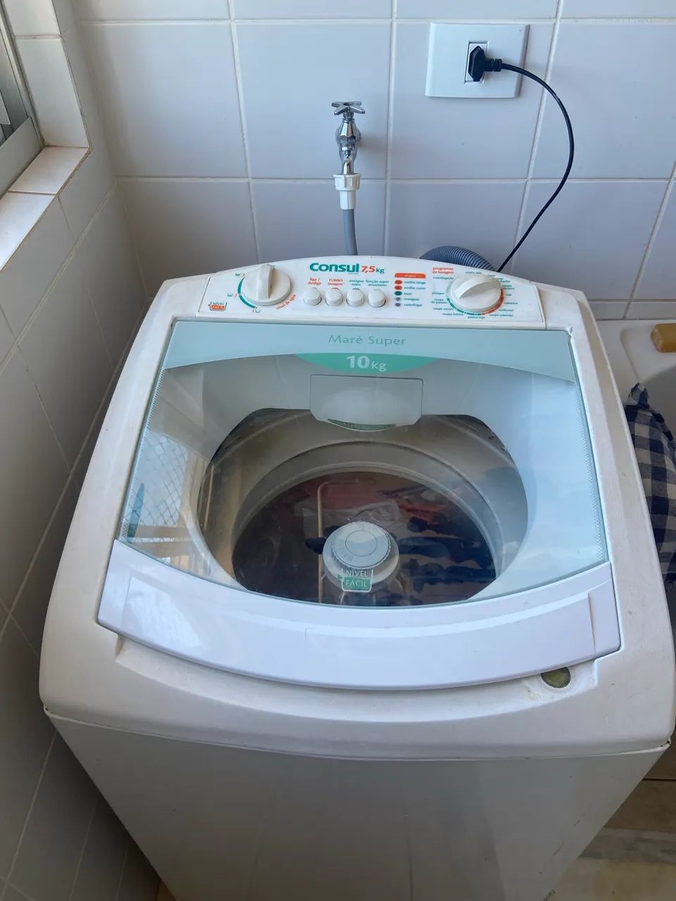 Máquina de lavar cônsul 7,5 kg