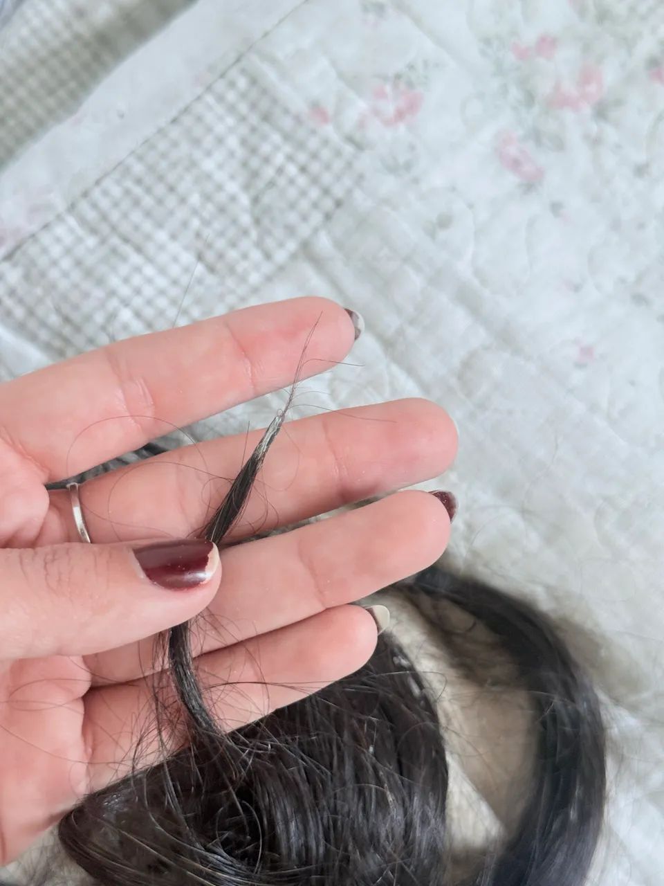 70cm cabelo humano preto  - Foto 3
