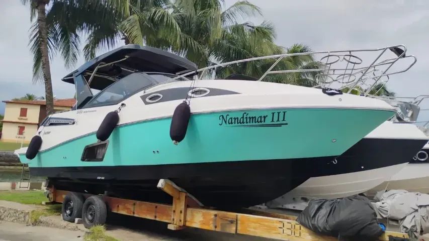 Lancha Focker 333 Gt Motor Mercruiser 4.5 250hp B3 Encalhe