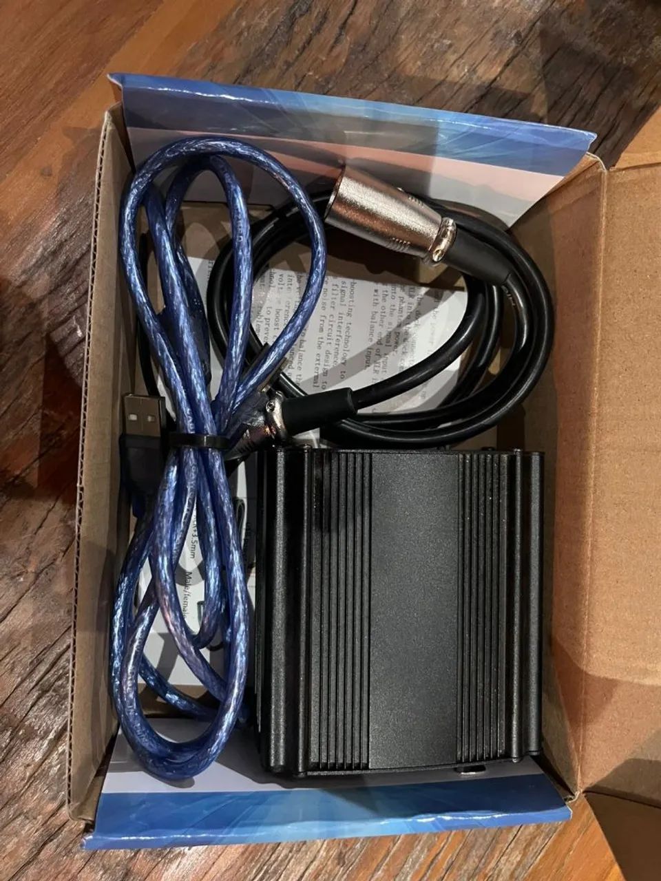 Phatom Power USB Microfone Condensador  - Foto 2