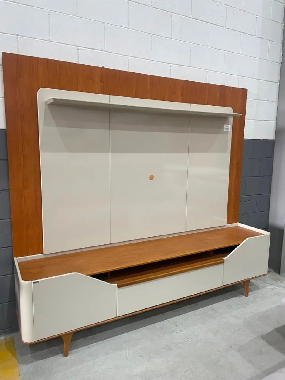 Painel e Rack com 3 Gavetas ENTREGA IMEDIATA