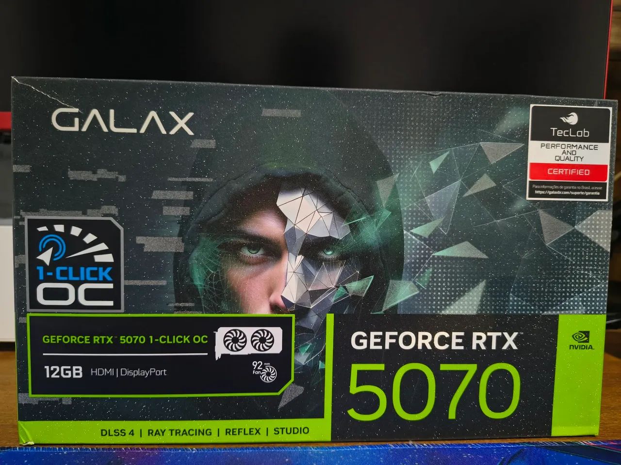 Placa de vídeo NVIdia RTX 5070