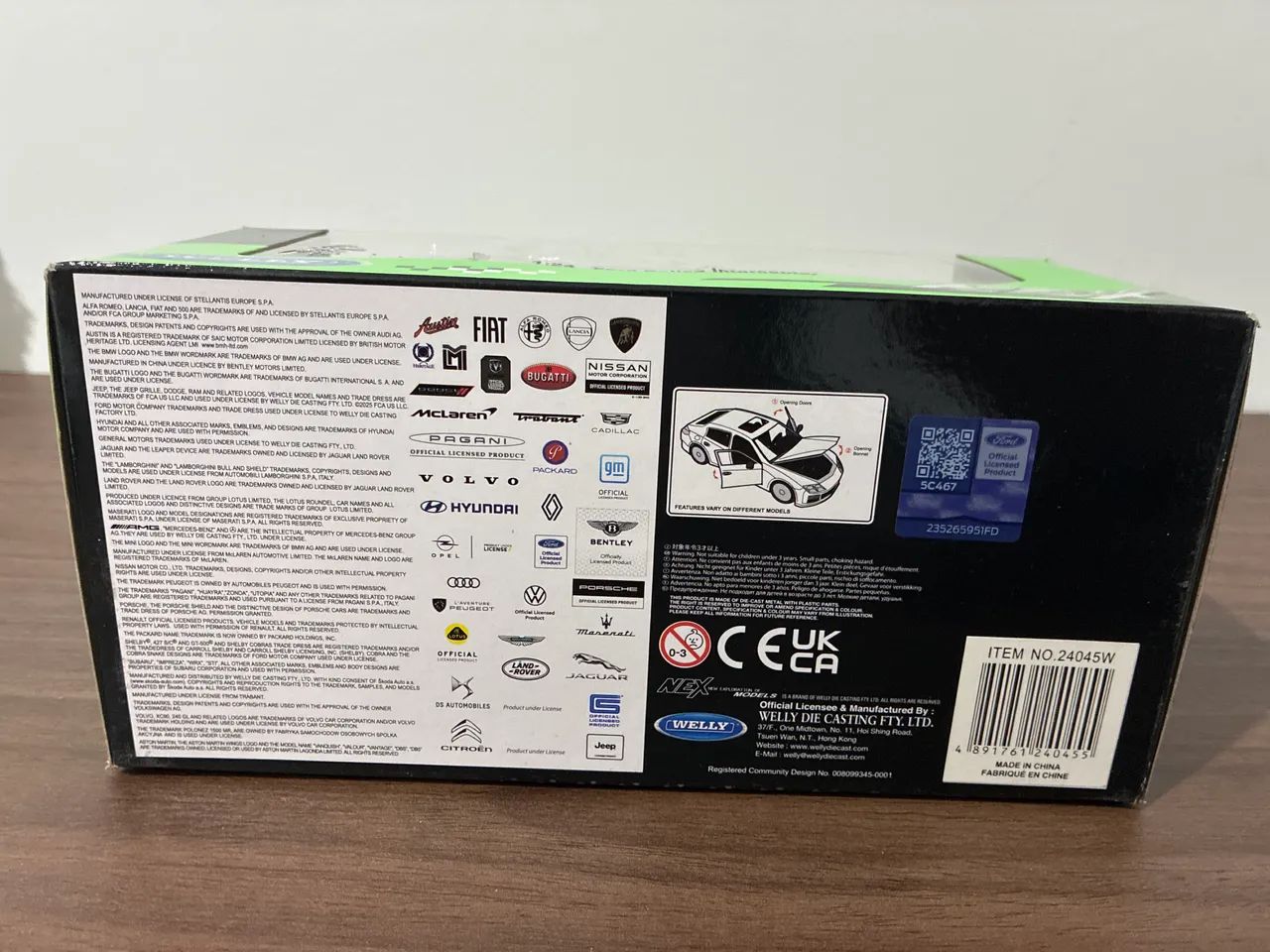 Miniatura 1:24 Ford Police Interceptor - Welly - Foto 3