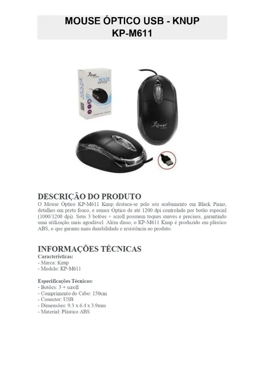 MOUSE COMPUTADOR