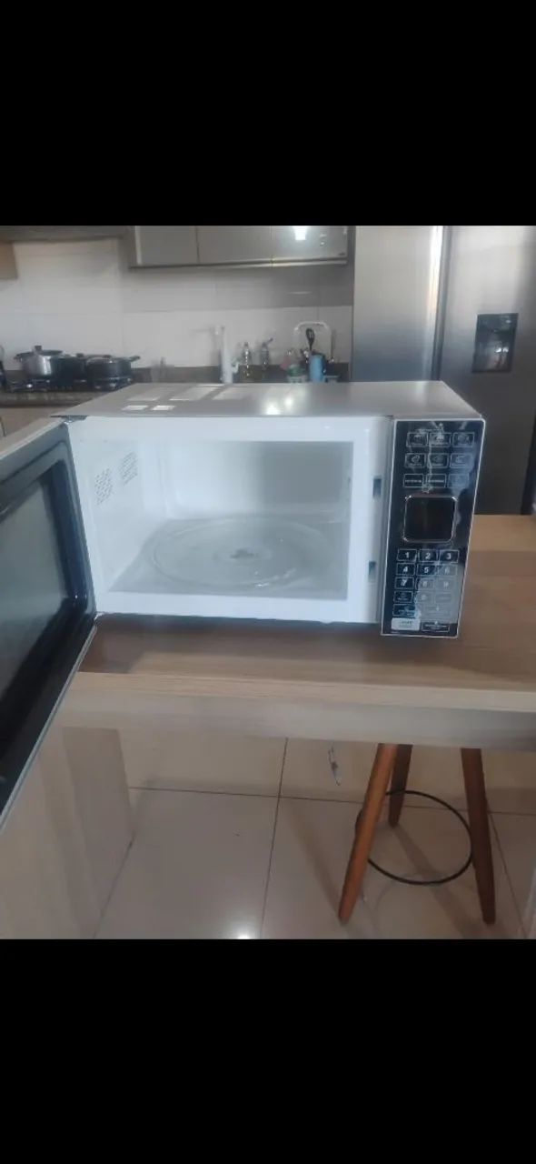 Microondas philco 25 litros espelhado  - Foto 4