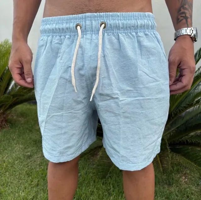 Short Linho Masculino - Foto 2