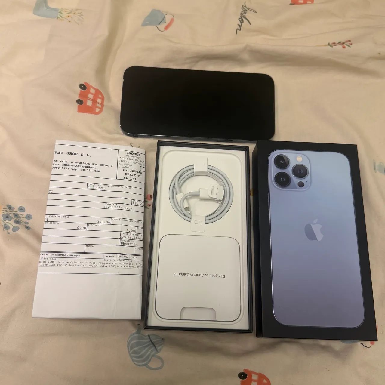 IPHONE 13 PRO MAX - 128 GB - COR SIERRA BLUE - Foto 3