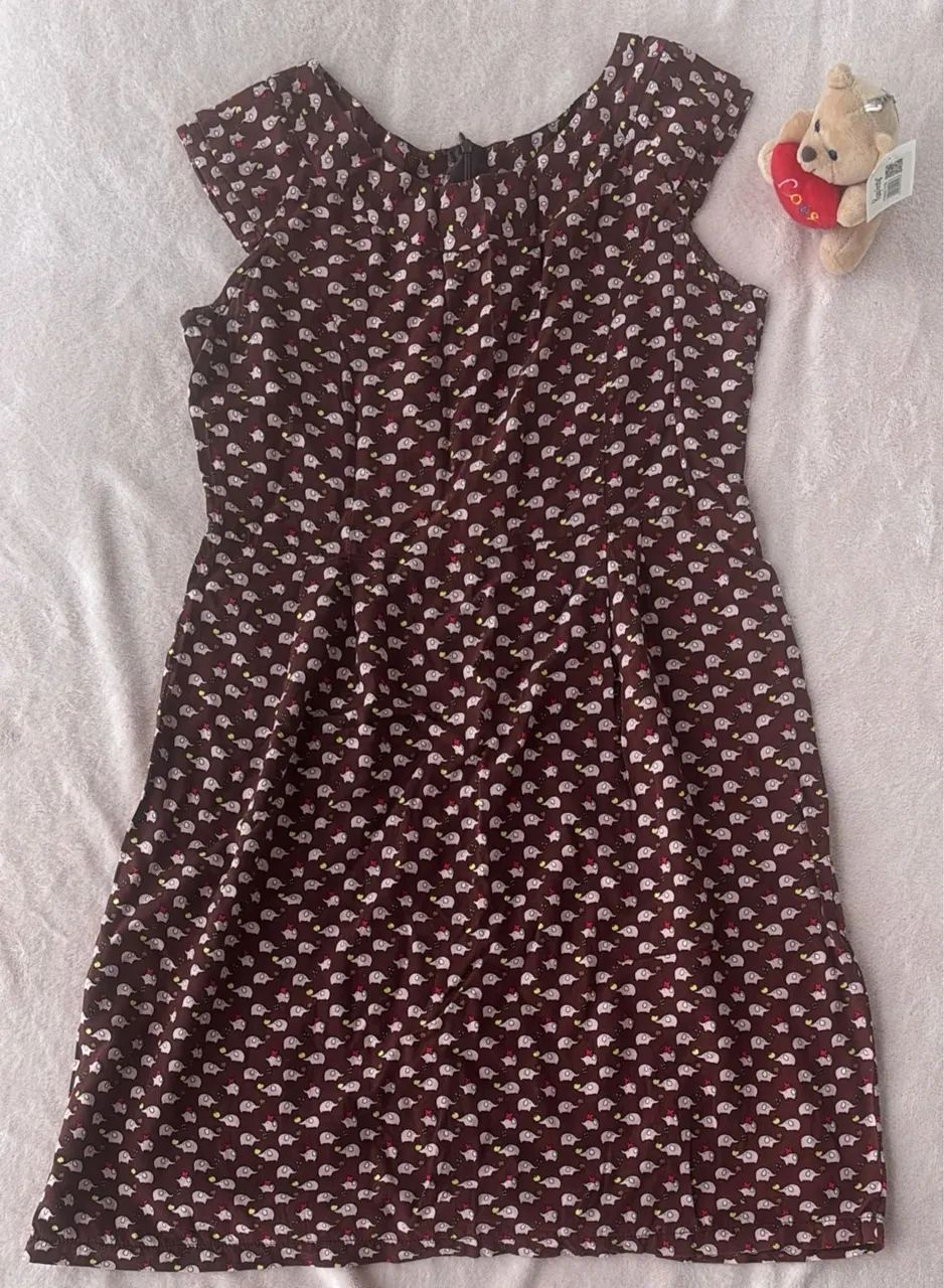 Vestido estampado 