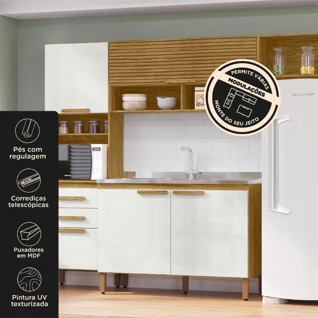 Armário de Cozinha Sara - Foto 2