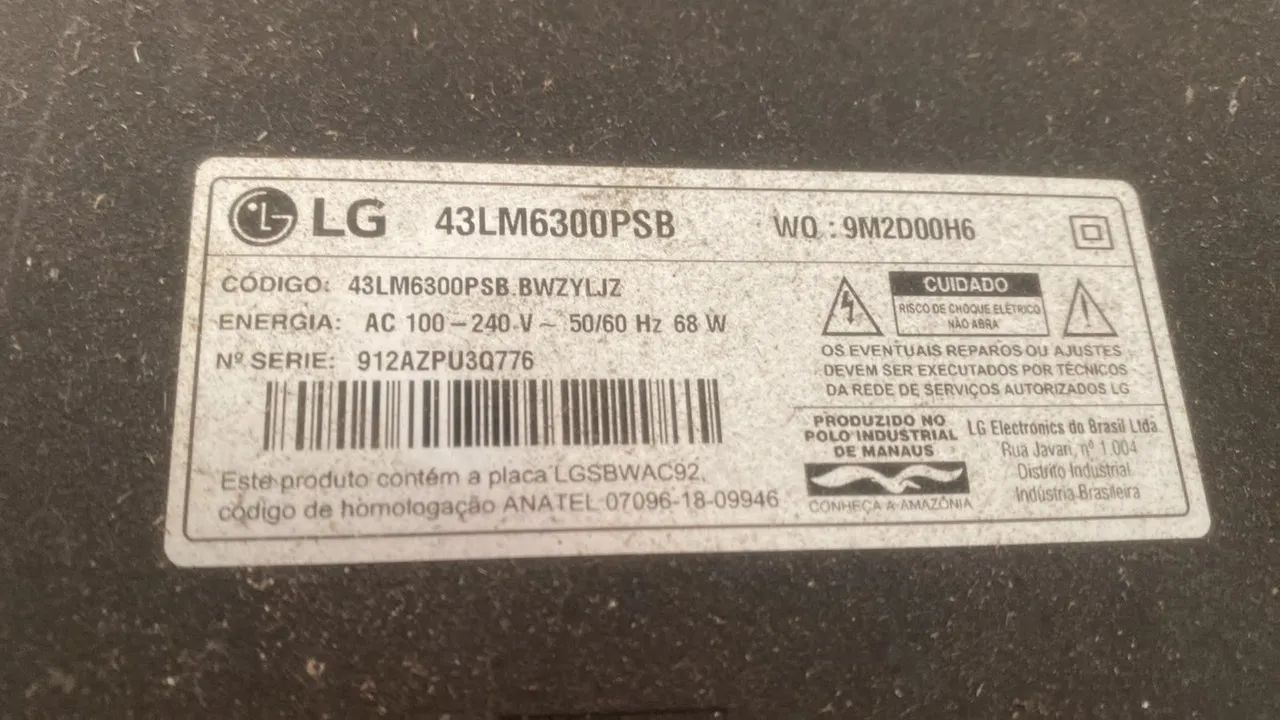 Vendo tv LG 43 polegadas  - Foto 3