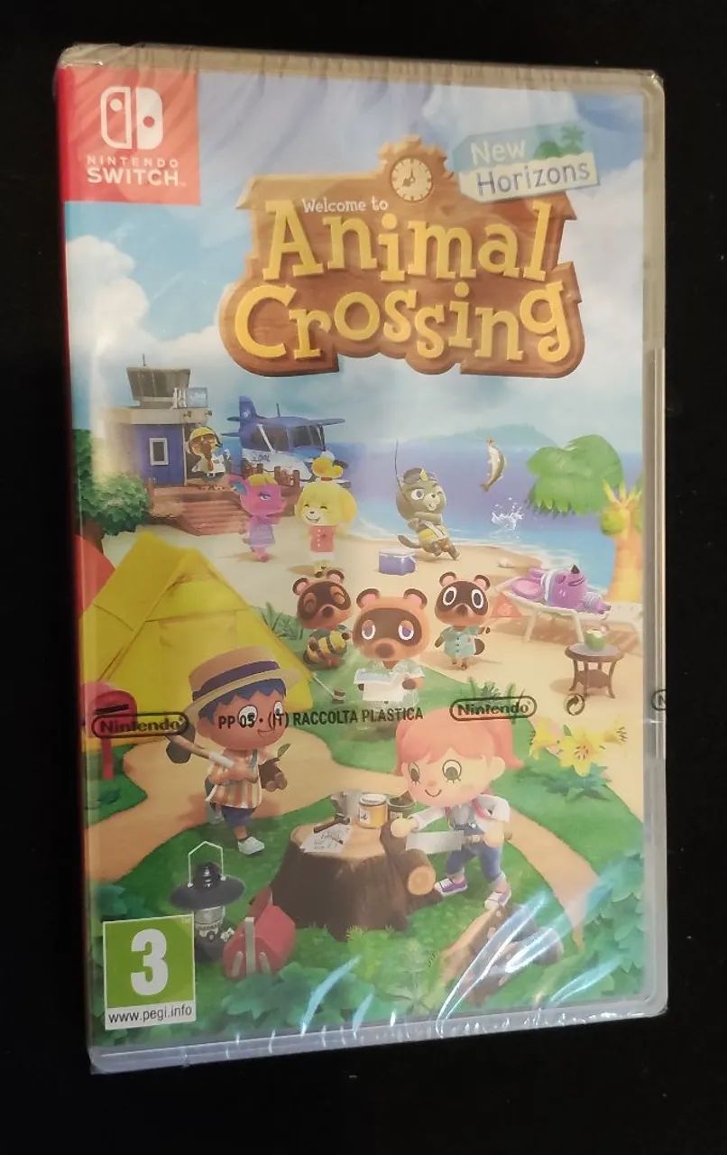 Animal Crossing: New Horizons - Nintendo Switch - NOVO / LACRADO