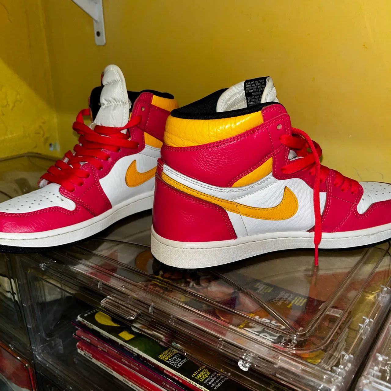 Air Jordan 1 LIGHT FUSION RED - Foto 3