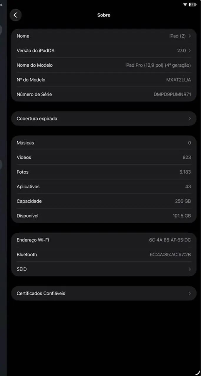 iPad Pro 12,9 polegadas (4a geração) - Foto 4