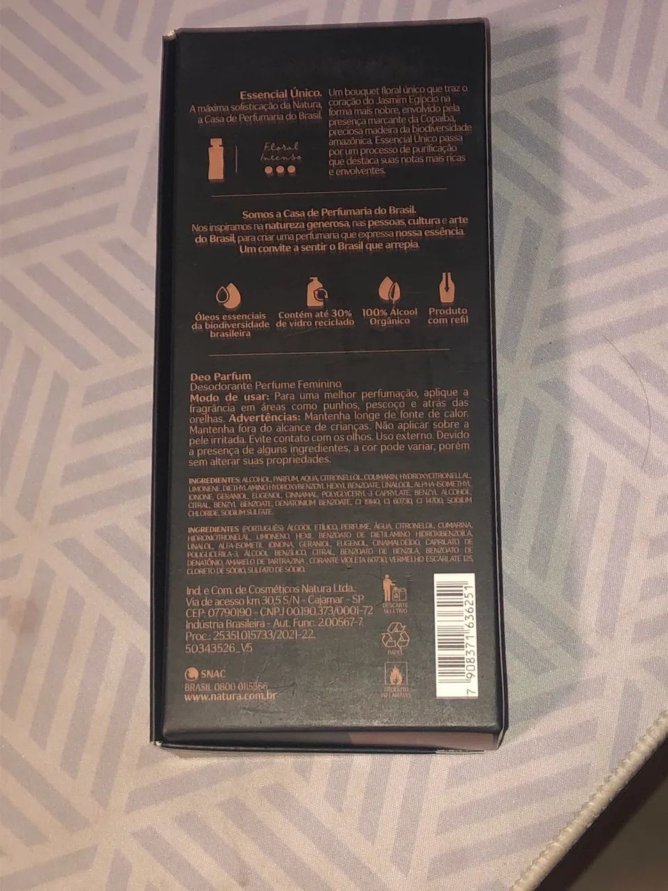 Perfume natura essencial único 90ml - Foto 2