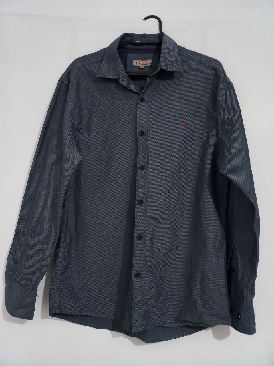 Camisa social VR Denim p - Foto 2
