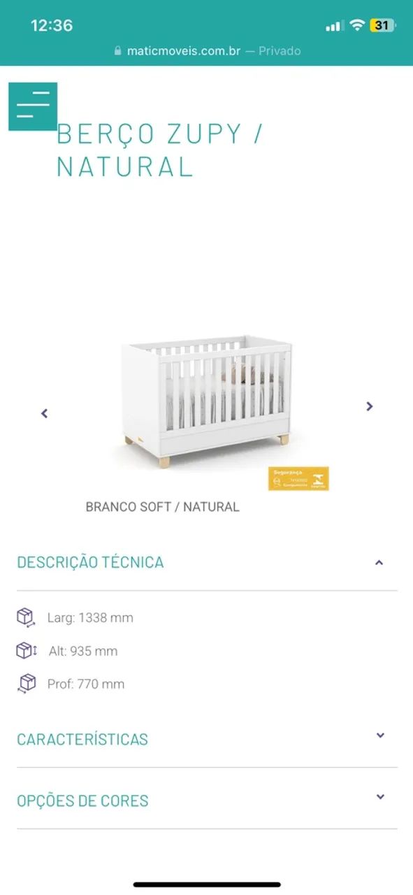 Berço  - Foto 2