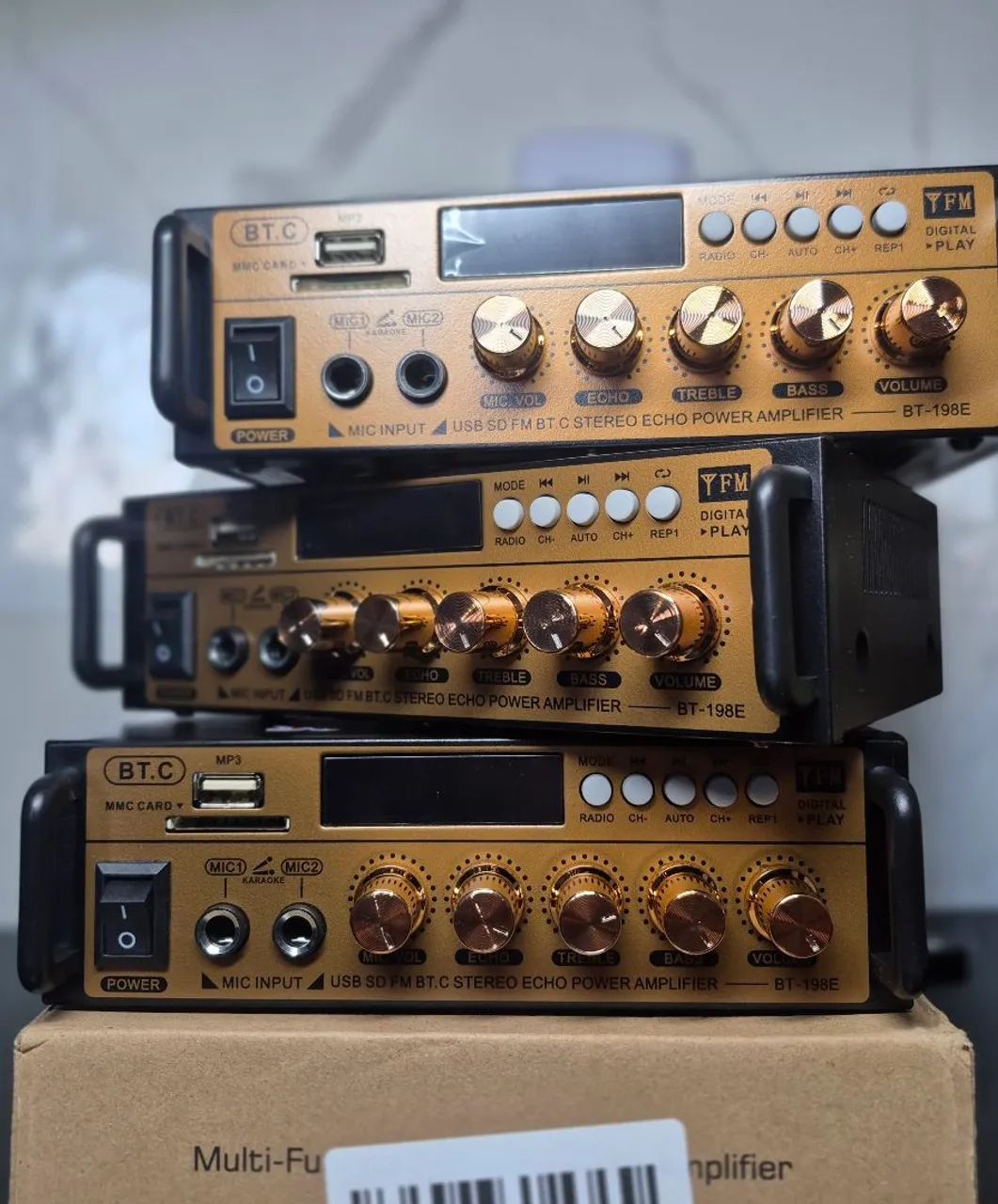 AMPLIFICADOR DE SOM RECEIVER 2X300W - Foto 4