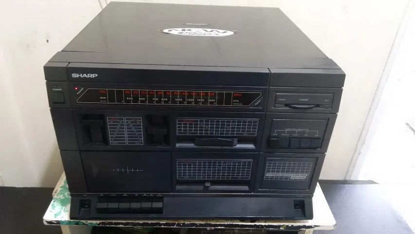 TOCA DISCOS 3 EM 1 SHARP SG-18 B - Foto 3