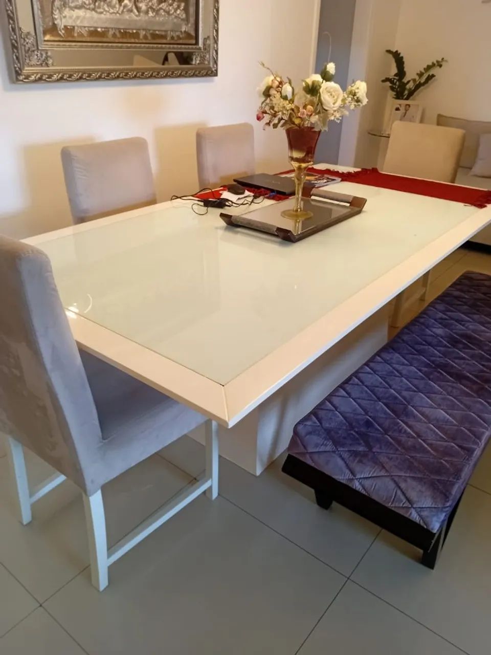 Mesa de jantar e cadeiras  - Foto 3