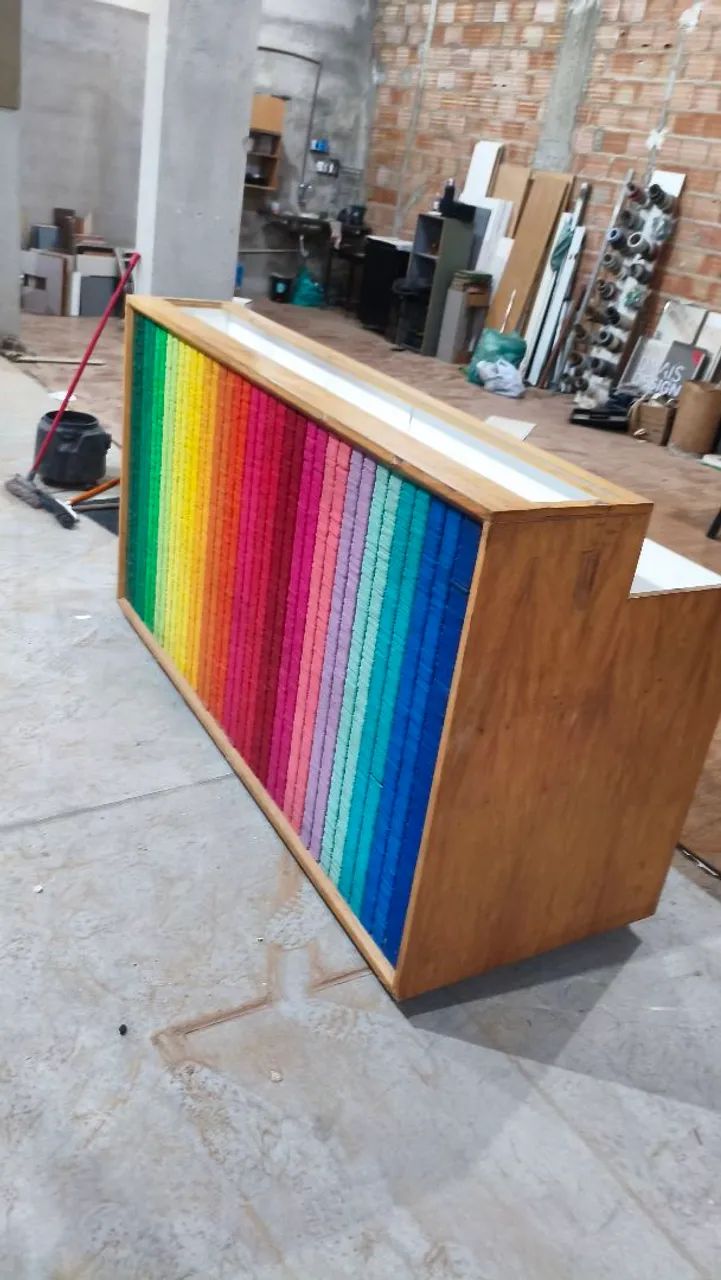 Balcão de Atendimento Estilo Arco-Íris  - Foto 5