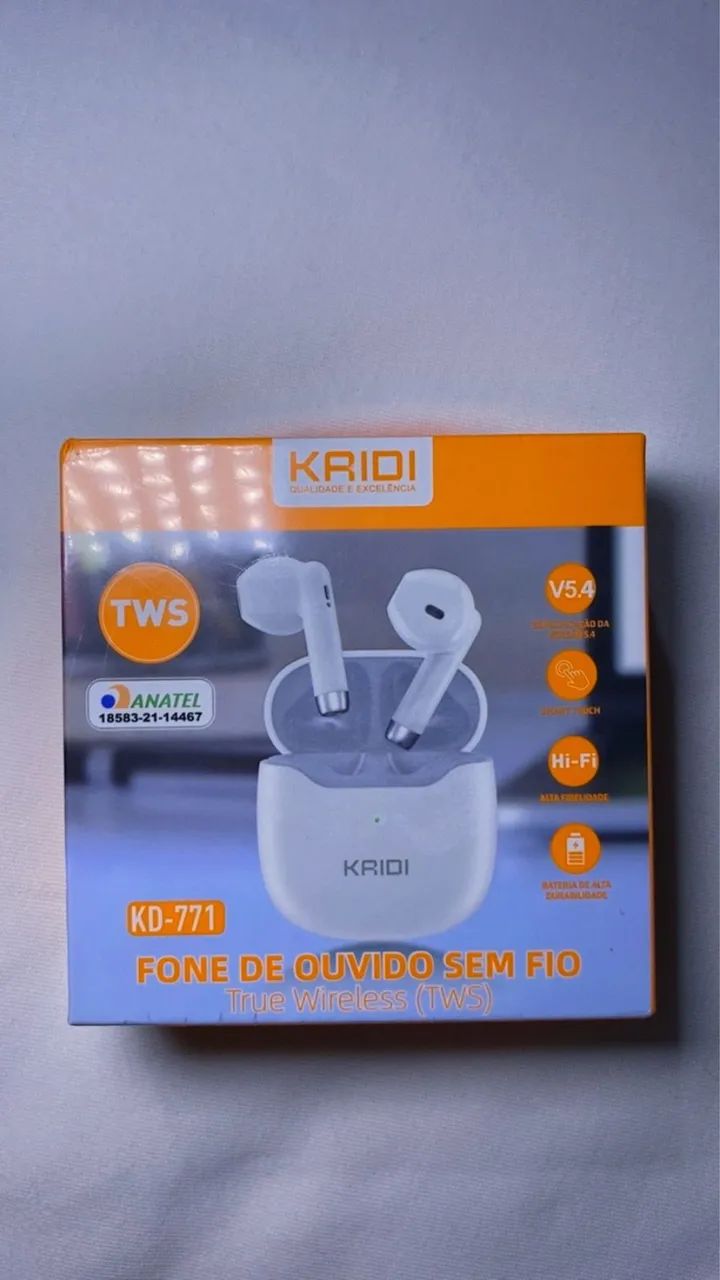 Fone de ouvido bluetooth 