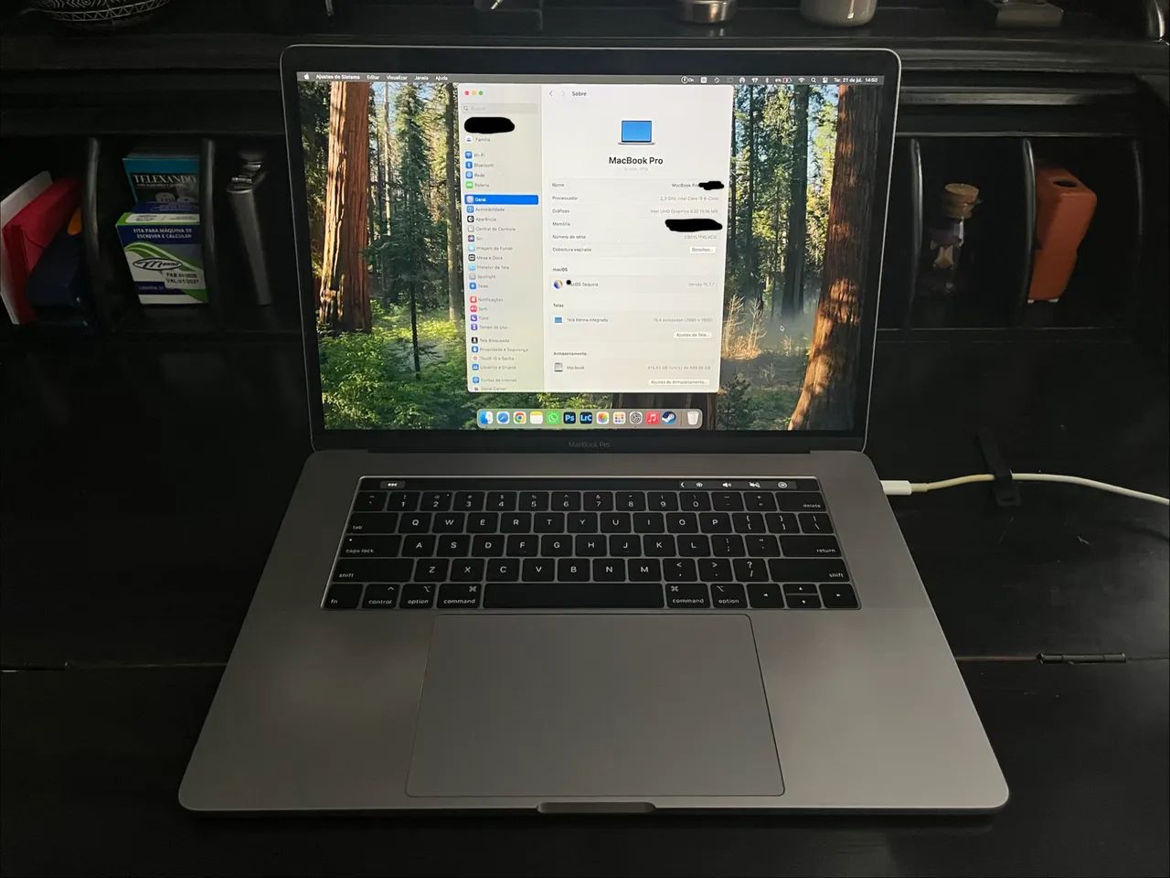 Macbook Pro 15 I9 16GB RAM 512GB SSD 2019  - Foto 3