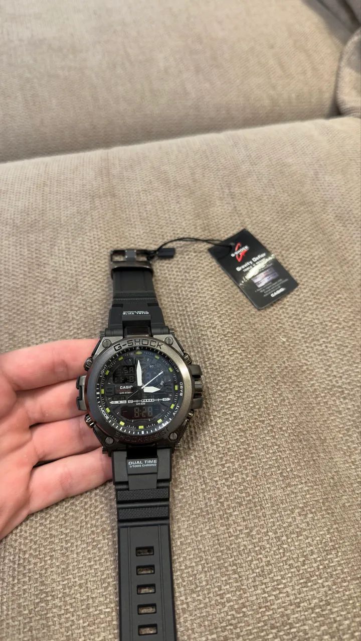 Relógio Casio G-shock Resist W.r. 20 Bar Mtg-s1000d - Foto 3