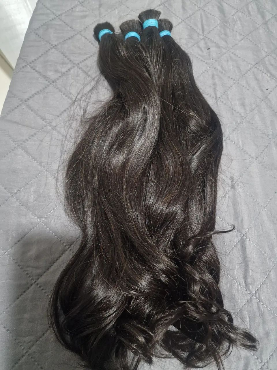 Cabelo humano 55 cm