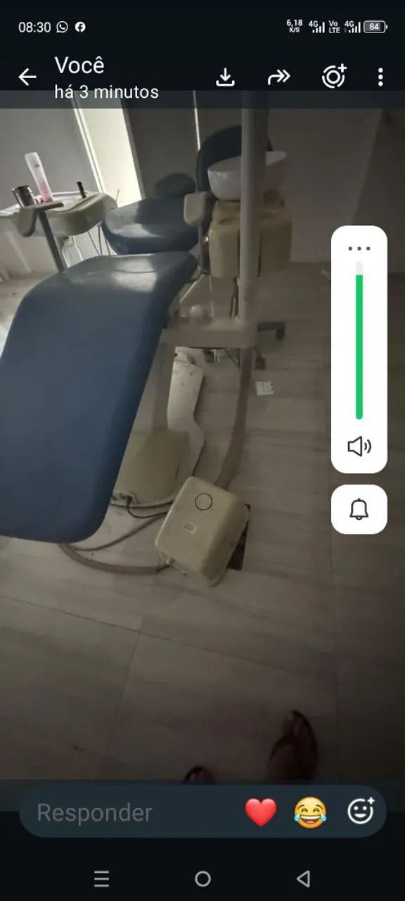 Cadeira de dentista e autoclav