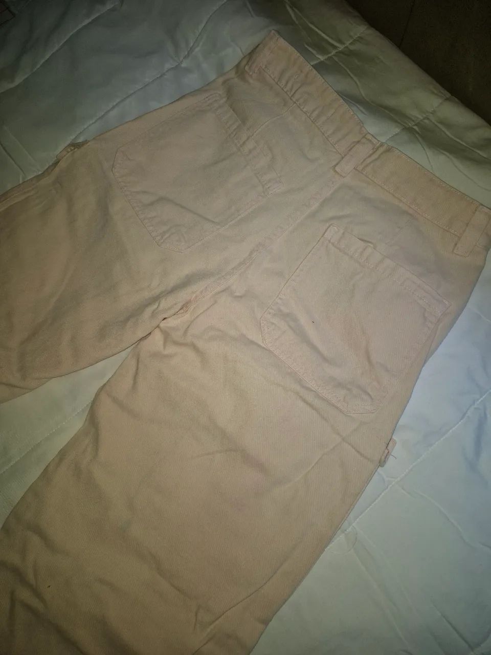 Calça cargo rosa claro renner tamanho 40 - Foto 4