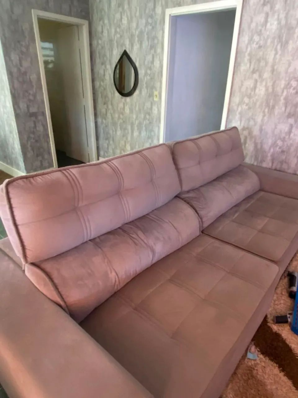Vende sofa retrátil super confortável, ótima qualidade.. komfort house sofas  - Foto 3