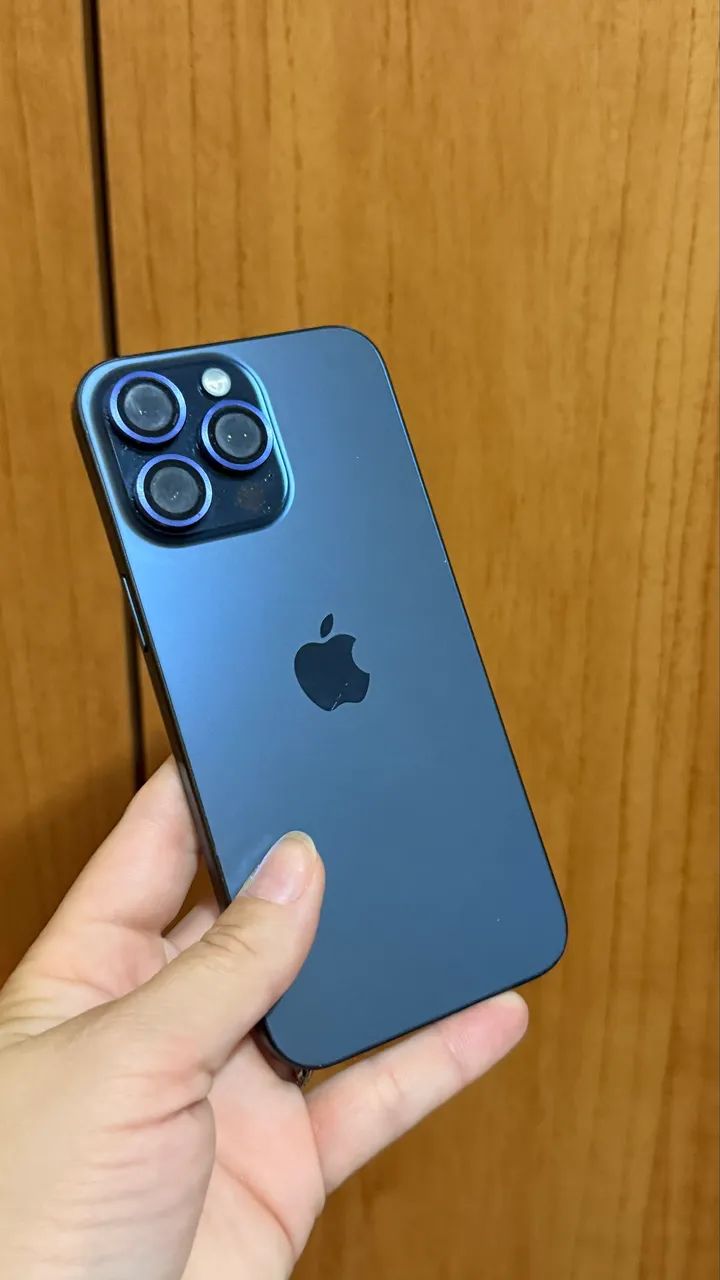 iPhone 15 Pro Max 256GB Azul Titânio ? Impecável - Foto 3