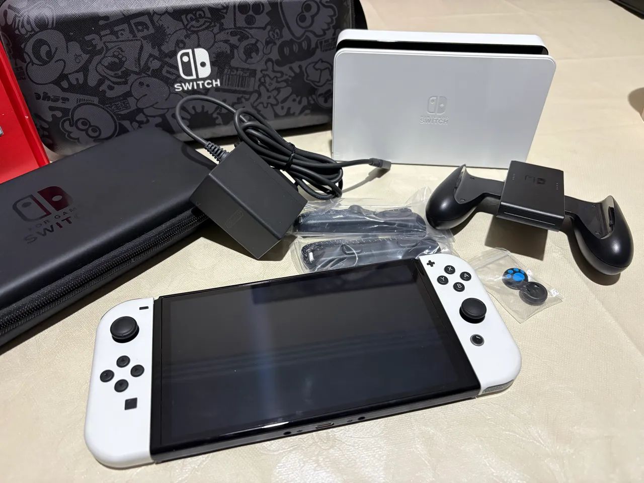 Nintendo Switch OLED branco - Foto 2