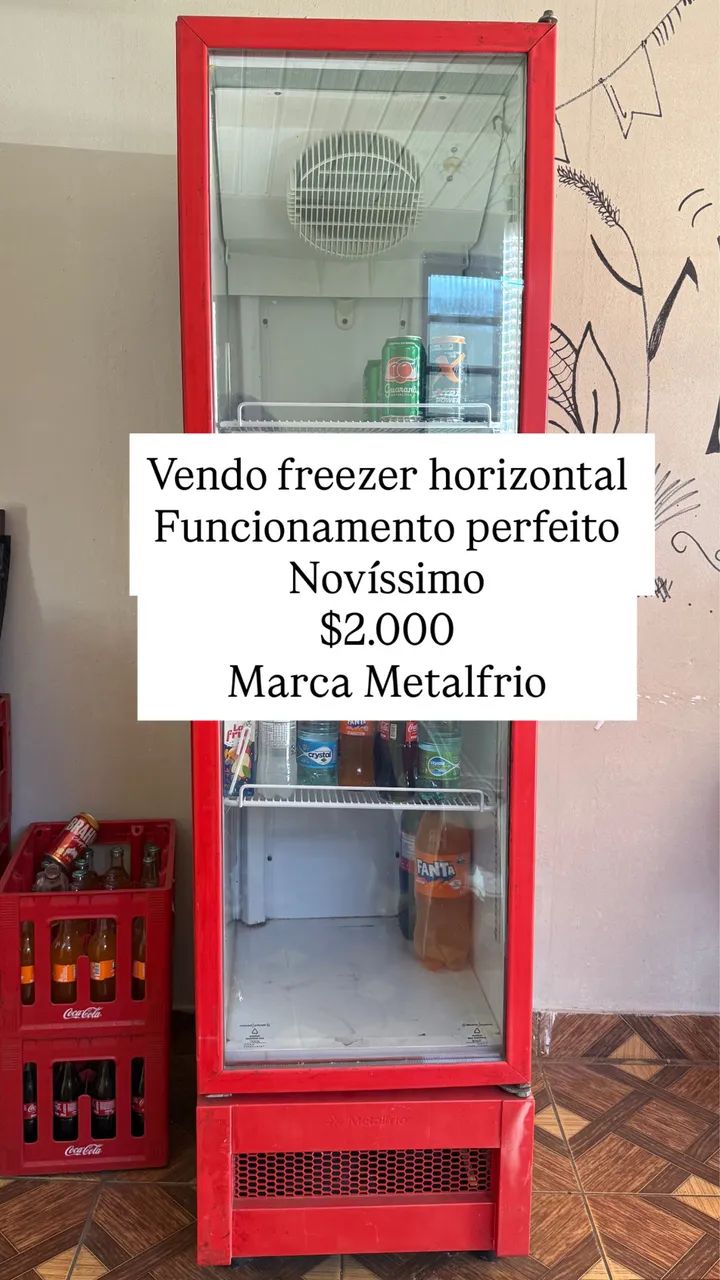 Freezer expositor 