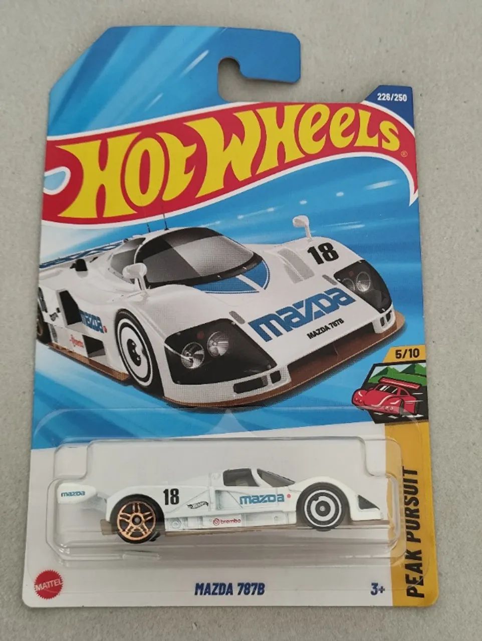 Hot Wheels - Mazda 787B (Azul e Branco) - Foto 2