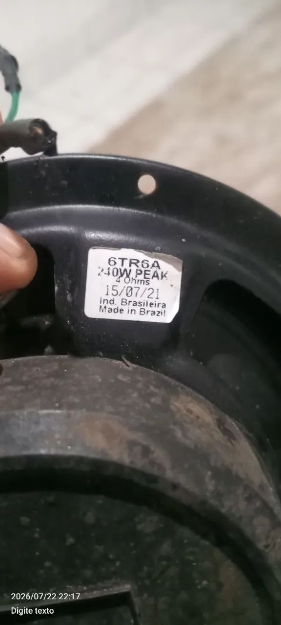 Auto falante de 6 polegadas  - Foto 3