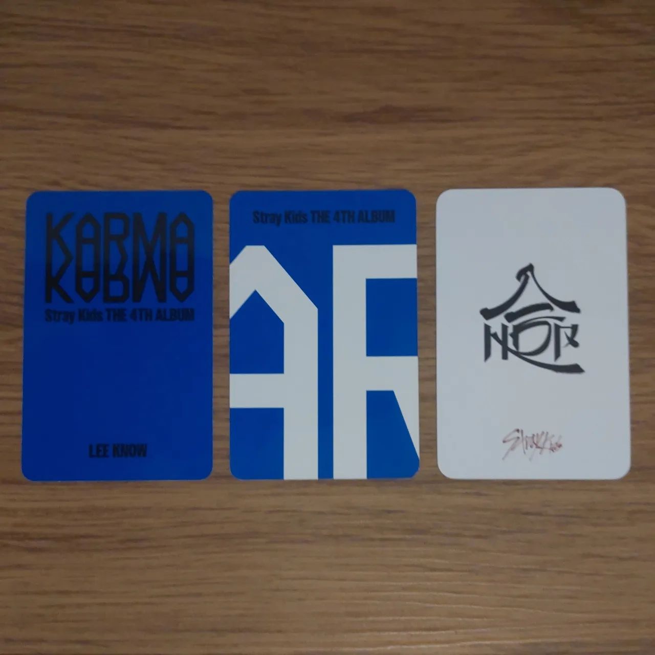 Photocards LeeKnow StrayKids skz HOP & KARMA - Foto 2