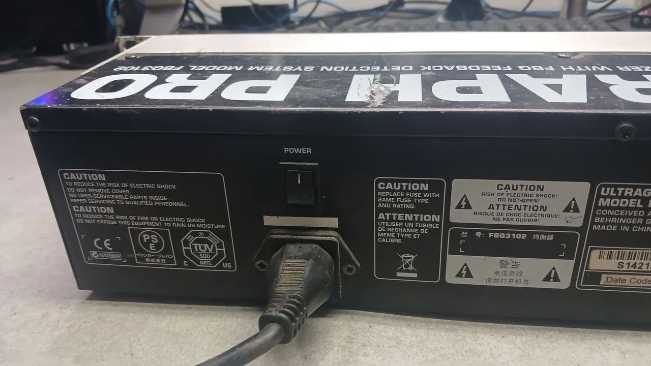 Equalizador behringer fbq3102 - Foto 5