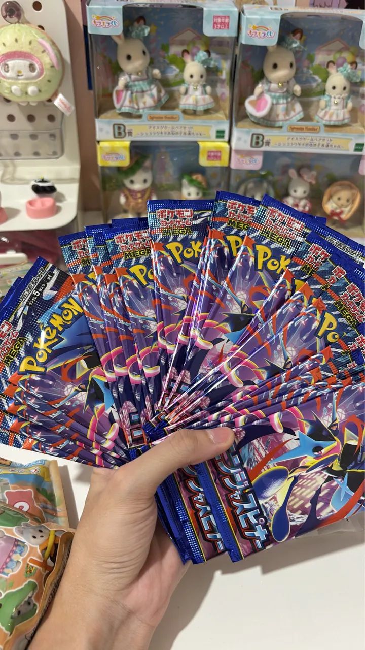 Booster japonês de Pokémon (original) UNIDADE