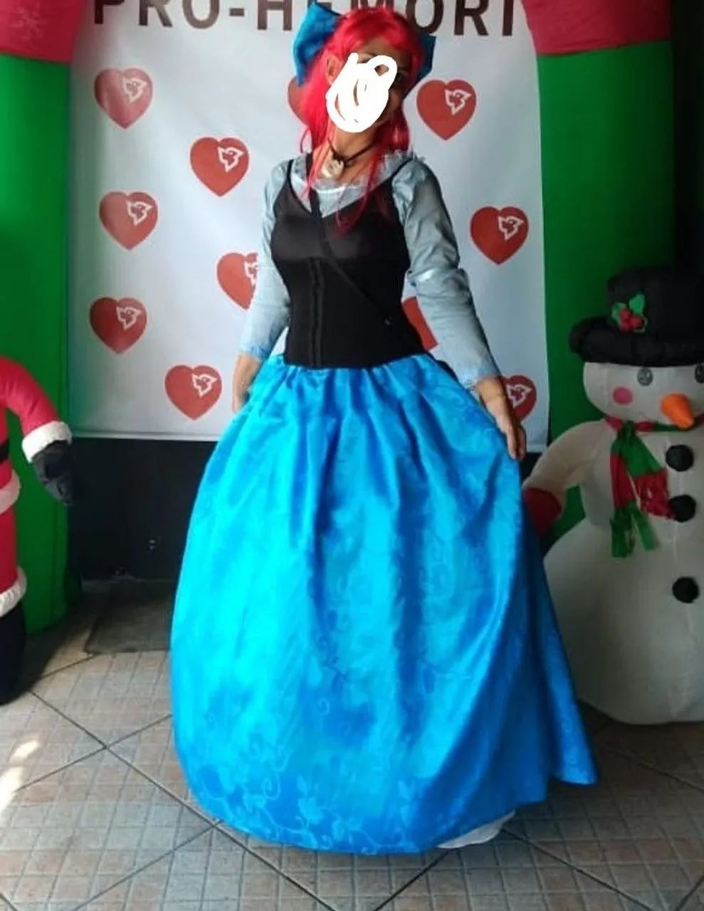 Vestido cosplay Ariel - Foto 2