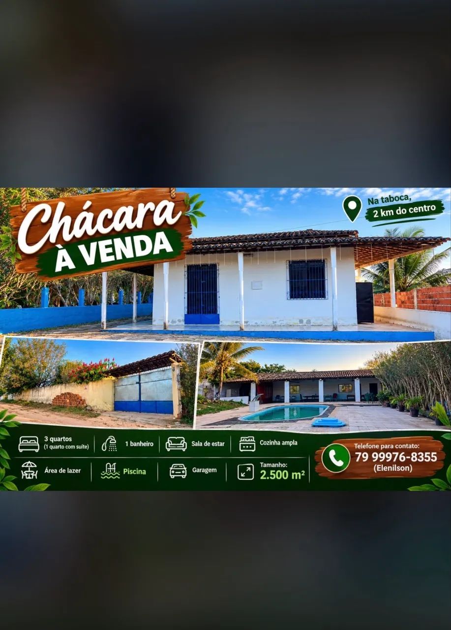 Vende-se chácara em itabaianinha 