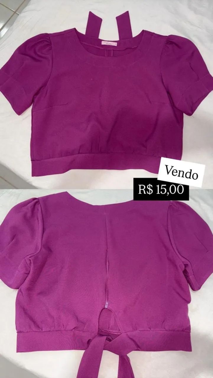 Blusa roxa