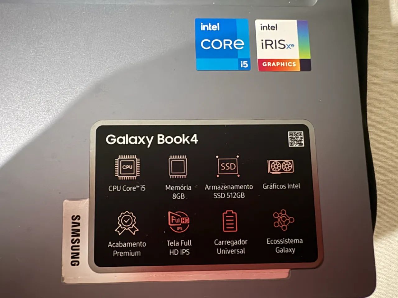 Samsung Galaxy Book 4 | Intel Core i5 | 8GB RAM | SSD 512GB | Intel Iris Xe Graphics - Foto 3