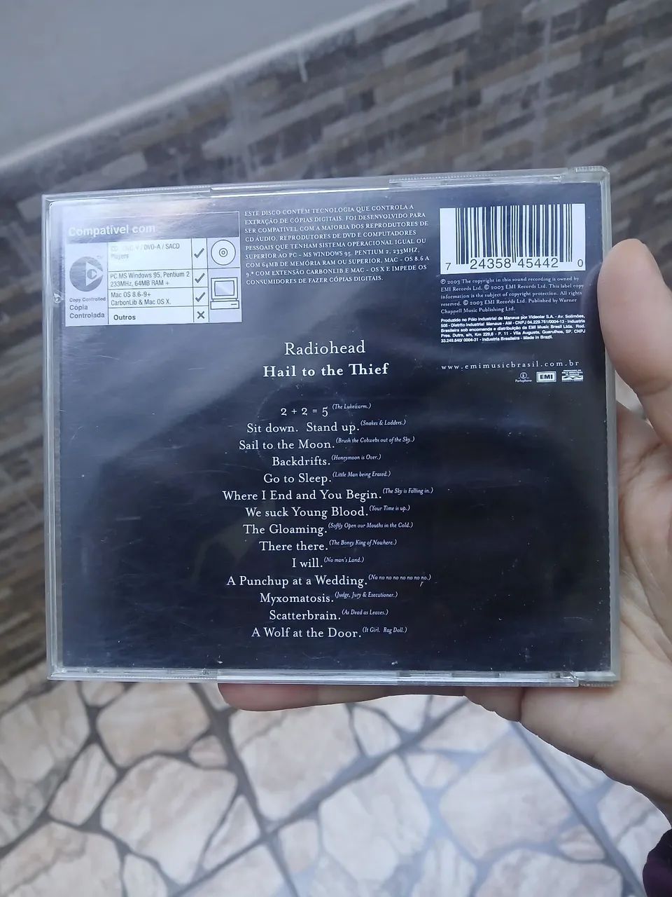 Cd Radiohead Hail to the Thief - Foto 2