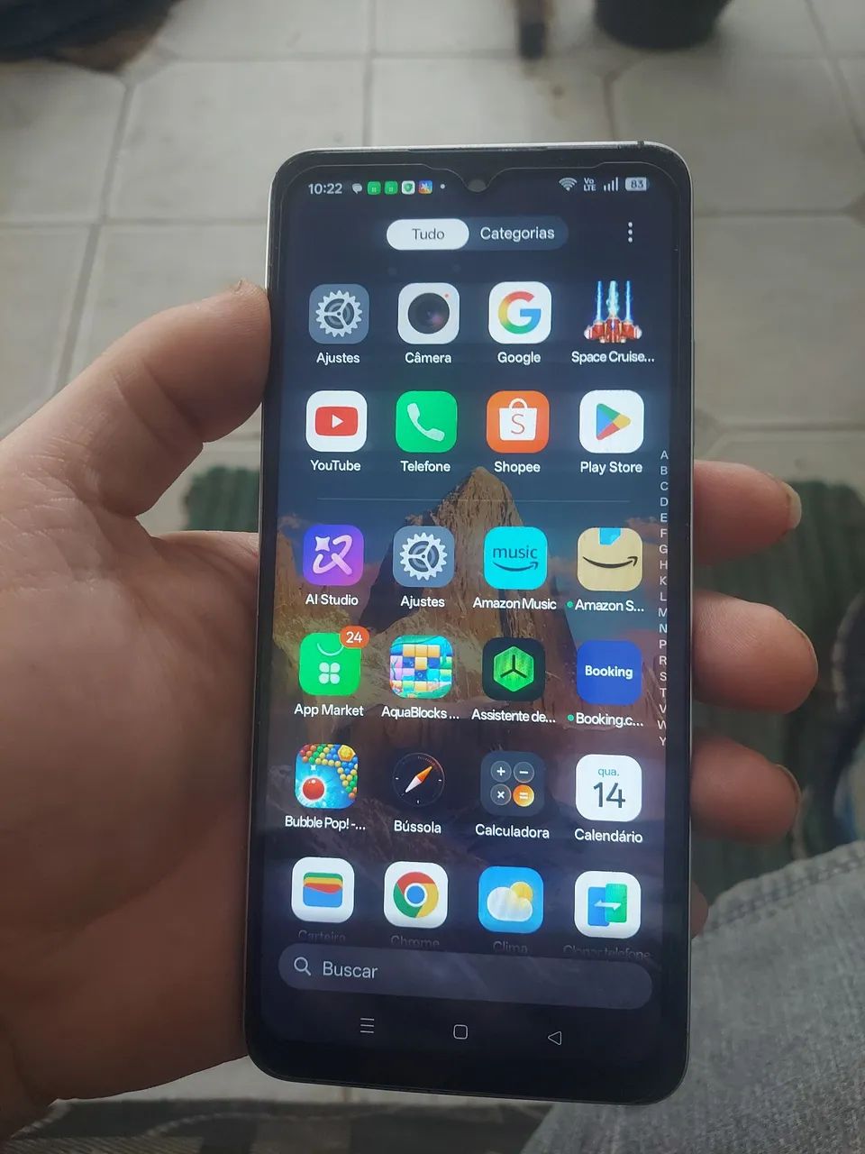 Oppo a5 256g 12ram nfc Funcionando perfeitamente  - Foto 2