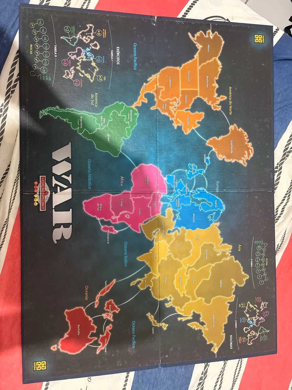 Jogo de tabuleiro War  - Foto 2