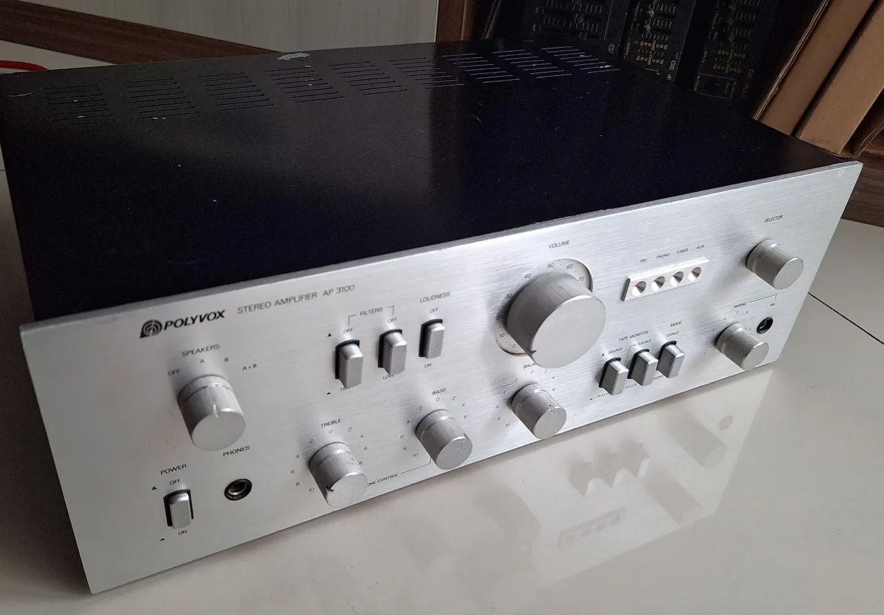 AMPLIFICADOR INTEGRADO POLYVOX AP 3100 - Foto 2